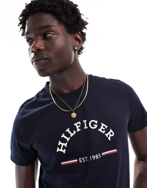 Tommy Hilfiger Slim Fit T-Shirt in Blue