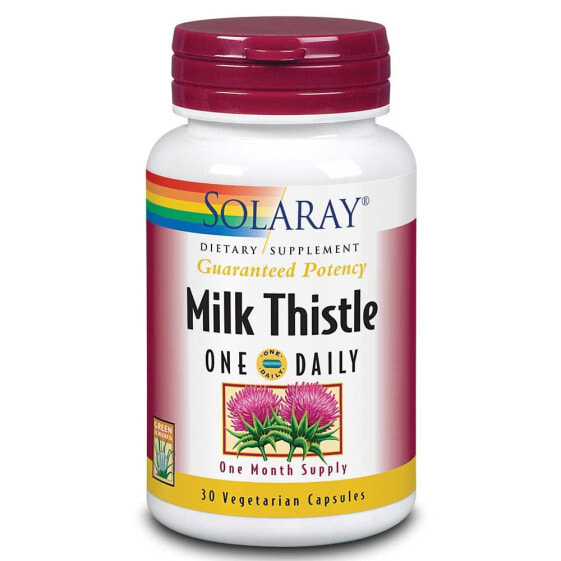 SOLARAY Milk Thistle 30 Units