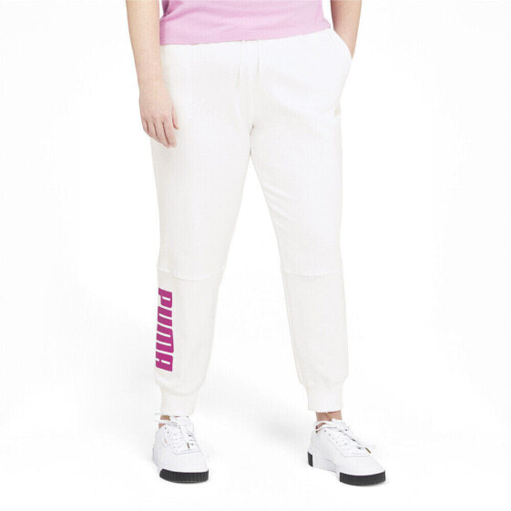 Puma Power Colorblock Pants Tr Plus Womens Size 1X Casual Athletic Bottoms 6705