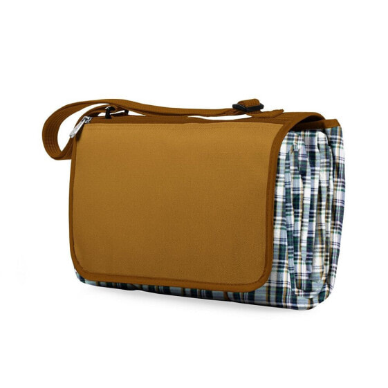 Плед-плед для пикника Picnic Time oniva® by English Plaid & Camel Blanket Tote