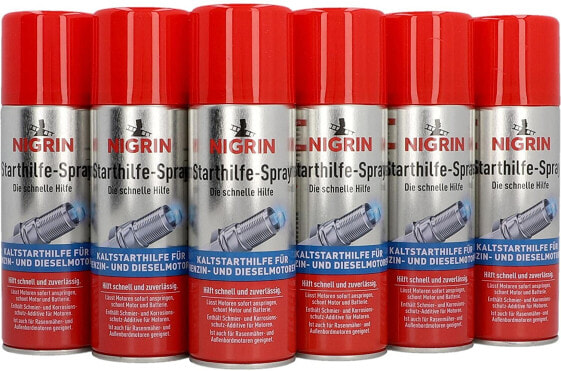 Nigrin 74040 Jump Start Spray, 250 ml