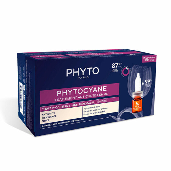 Капсулы против выпадения волос Phyto Paris Phytocyane Progressive 12 x 5 ml