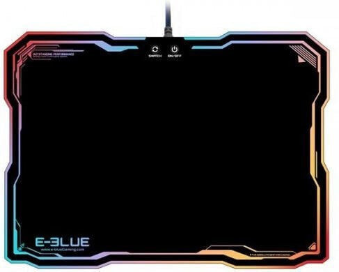 Игровой коврик E-BLUE RGB Black (EMP013BKAA-IU)