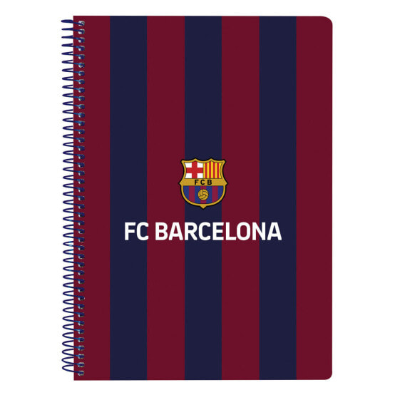 Notebook F.C. Barcelona 24/25 Maroon Navy Blue A5 80 Sheets