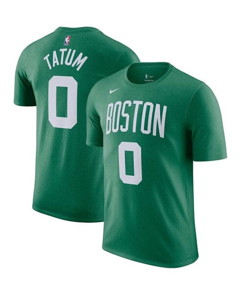 Men's Jayson Tatum Kelly Green Boston Celtics Icon 2022/23 Name and Number Performance T-shirt