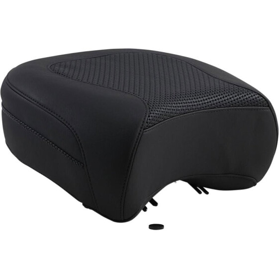 MUSTANG Pillion Recessed Textured Harley Davidson FX/FL Seat