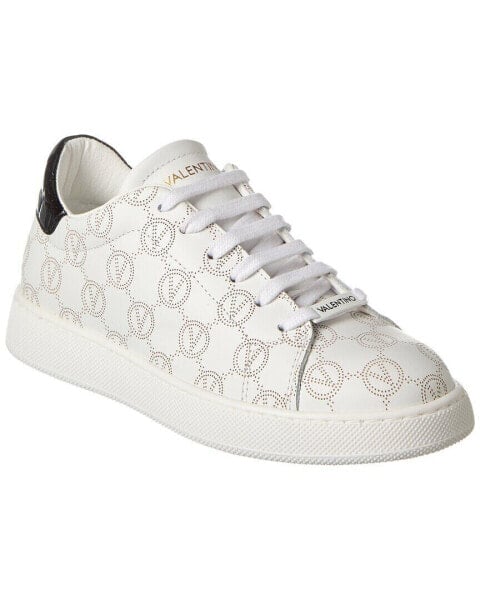 Valentino By Mario Valentino Charlie Leather Sneaker Women's