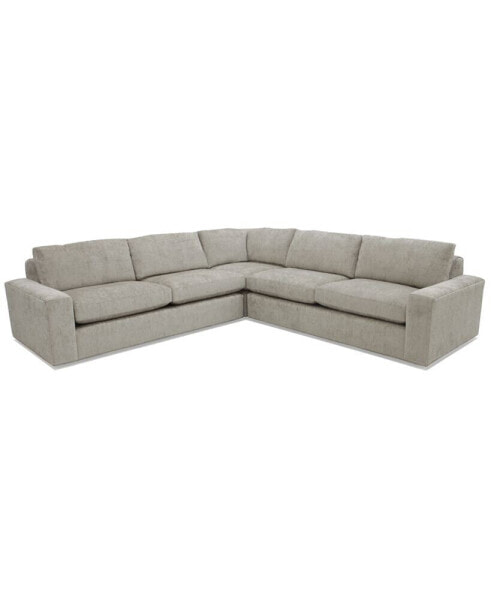 CLOSEOUT! Danyella 3-Pc. Fabric "L" Sectional, Created for Macy's