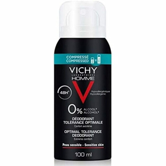 Дезодорант-спрей Vichy Tolérance Optimale Мужской Без спирта 48 часов Унисекс взрослые (100 ml)
