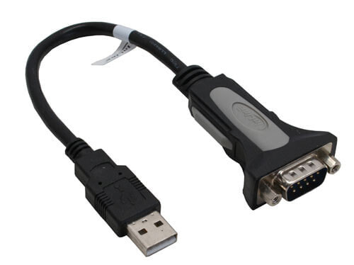 InLine USB 2.0 to Serial Adapter Cable USB Type A male / DB9 male 0.25m