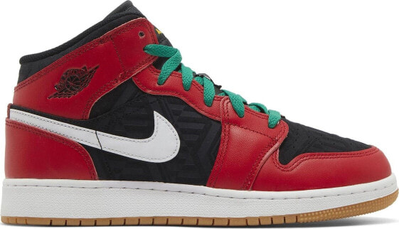 [DQ8418-006] Grade School Air Jordan Retro 1 Mid SE 'Christmas' (GS)