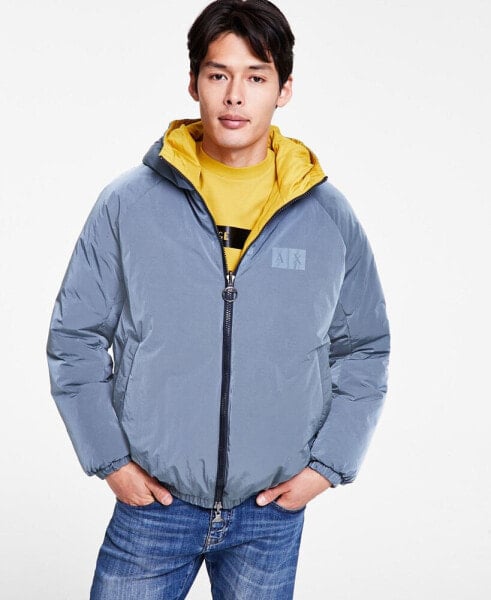 Men's Reversible Hooded Jacket