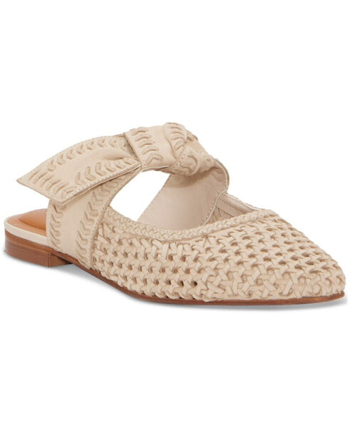 Women's Grenaldie Woven Bow Flat Mules