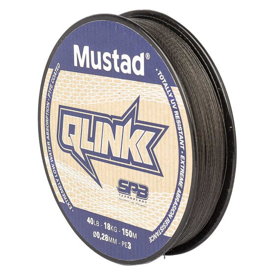 Плетеный шнур для рыбалки Mustad QLink 300 м Chartreuse