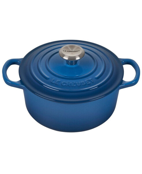 2-Qt. Signature Enameled Cast Iron Round Dutch Oven