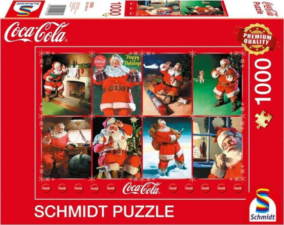 Schmidt Spiele Puzzle PQ 1000 Coca-Cola Święty Mikołaj G3