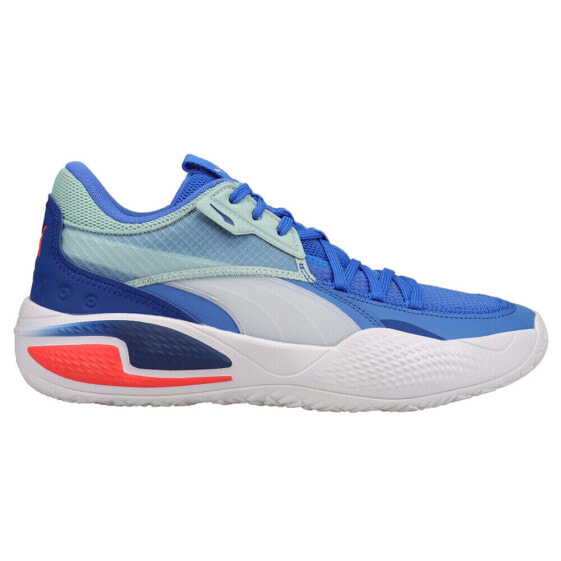 Puma Court Rider I Basketball Mens Blue Sneakers Athletic Shoes 195634-05