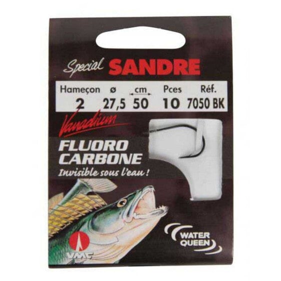 RAGOT Special Zander 7050BK Tied Hook 0.5 m 0.275 mm