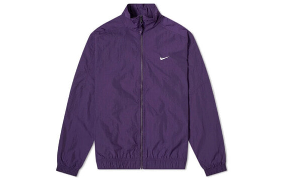 Nike NRG Track 运动立领Logo夹克 男款 紫色 / Куртка Nike NRG Track CD6543-525