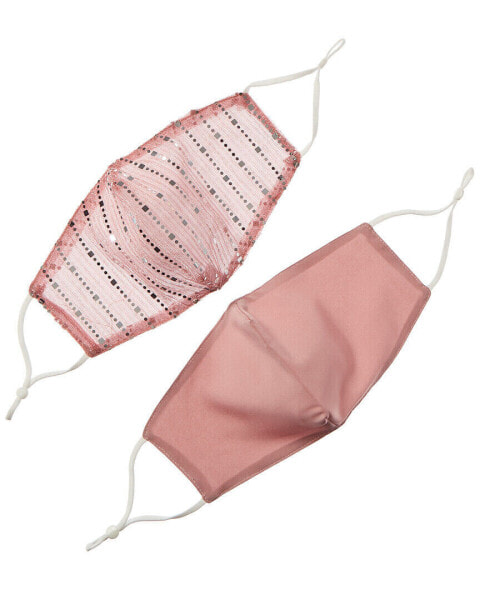 Marcus Adler Set Of 2 Cloth Face Masks Women's Pink