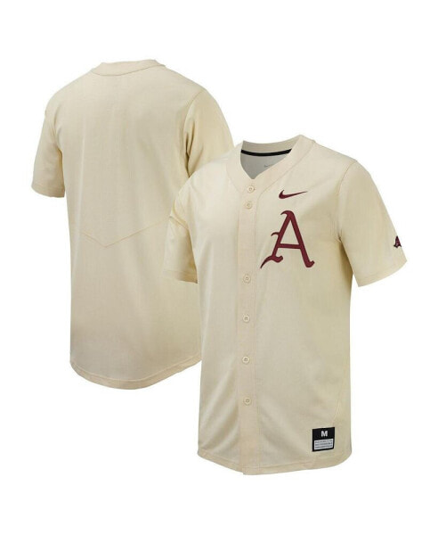 Men's Cream Arkansas Razorbacks Replica Baseball Jersey