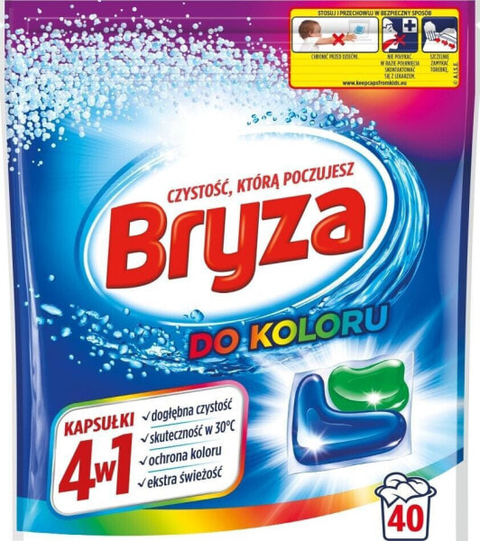 Bryza Bryza 4w1 kapsułki do prania koloru 40szt