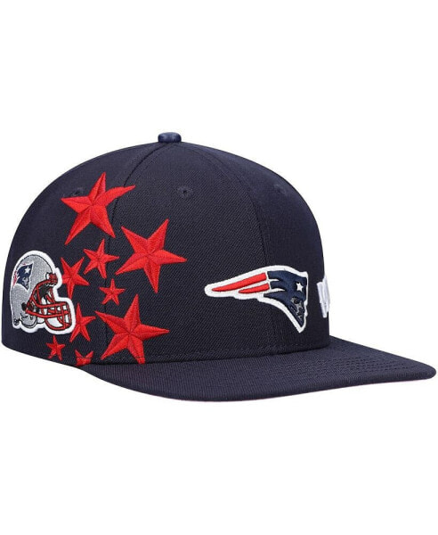 Men's New England Patriots Navy Stars Snapback Hat