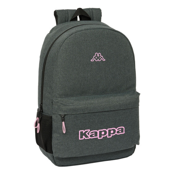 Школьный рюкзак Kappa Silver pink Серый 30 x 14 x 46 cm