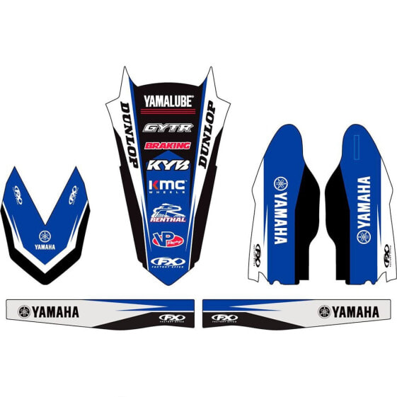 FACTORY EFFEX Yamaha YZ 125 93 17-50204 Graphic Kit