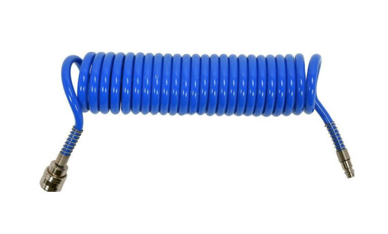 Пневматический спиральный шланг Yato 6,5 мм x 10 мм x 5 м Полиуретан