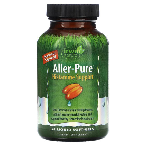 Aller-Pure, Histamine Support, 54 Liquid Soft-Gels