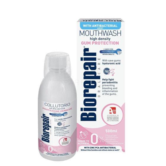 Biorepair Antibacterial Mouthwash Gum Protection 500 ml mundwasser unisex