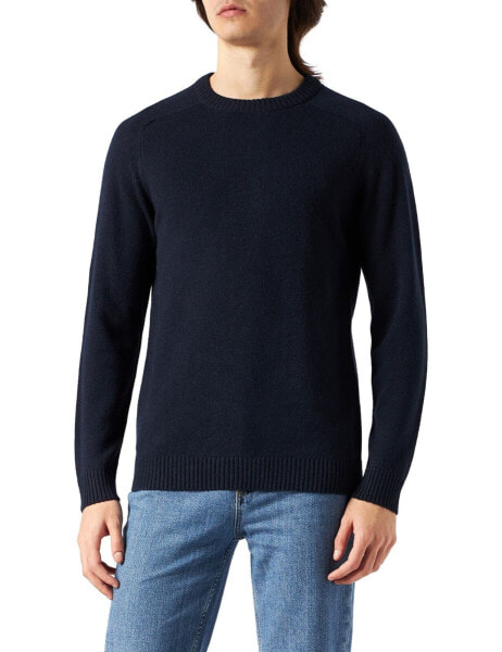 Свитер SELECTED HOMME 295435 Coban Lambs Wools Crew Neck Sky Captain Kelp LG