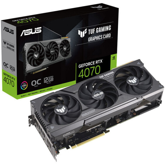 ASUS GeForce RTX 4070 TUF O12G, 12288 MB GDDR6X