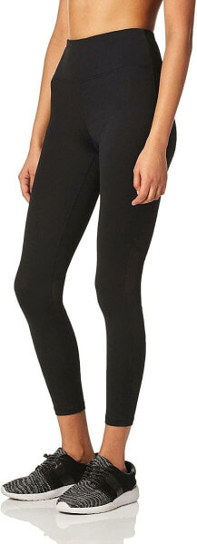 Calvin Klein 276492 Women's High Waist Moisture Wicking Legging, Black, M