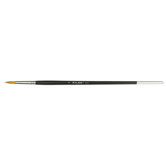 MILAN ´Premium Synthetic´ Round Paintbrush With LonGr Handle Series 612 No. 8
