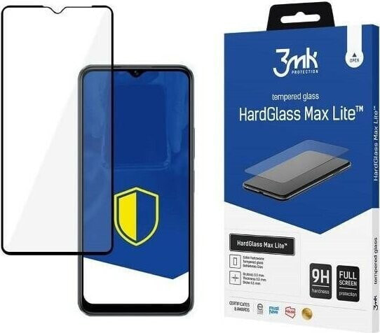 3MK Szkło hartowane 3MK HardGlass Max Lite Vivo Y16/Y22s czarne