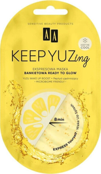 AA AA Keep Yuzing ekspresowa maska bankietowa ready to glow 7ml