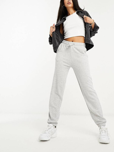 Stradivarius basic jogger co-ord in grey