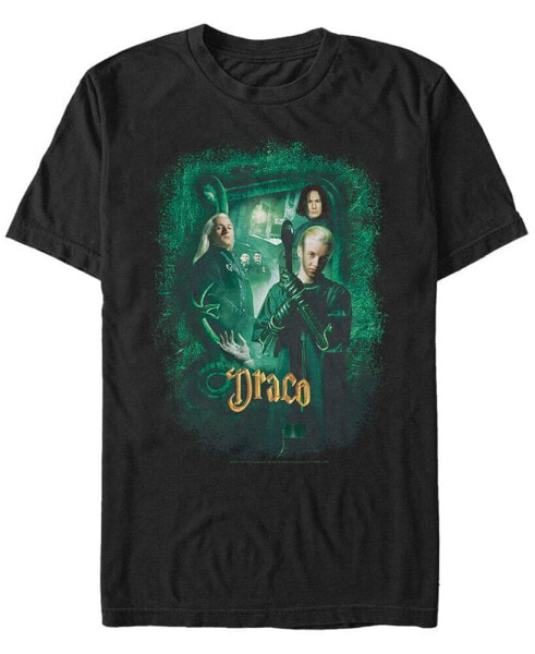 Harry Potter Men's Chamber of Secrets Draco Malfoy Poster Short Sleeve T-Shirt