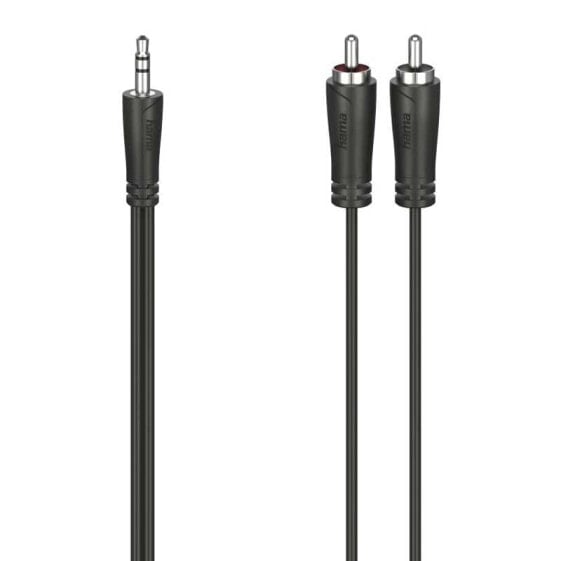 HAMA Jack 3.5 mm M / 2RCA m 3 m Cable