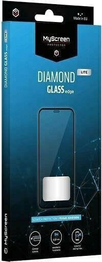 MyScreen Protector Xiaomi Poco C50 - Szkło hartowane na lekko zaokrąglone ekrany DIAMOND GLASS LITE edge FULL GLUE