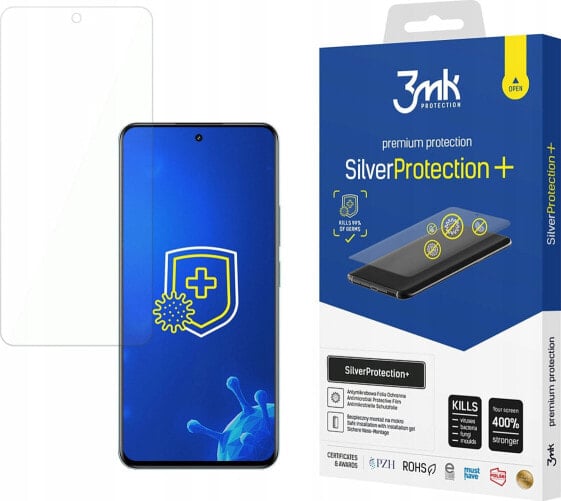 3MK 3MK SilverProtect+ Realme 12+ 5G Folia Antymikrobowa montowana na mokro