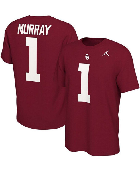 Men's Kyler Murray Crimson Oklahoma Sooners Alumni Name Number T-shirt
