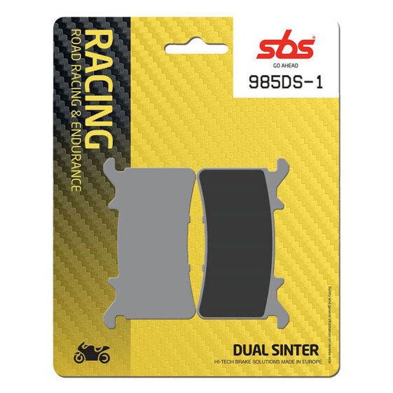 SBS Dual Dynamic Racing Concept 985DS-1 Sintered Brake Pads