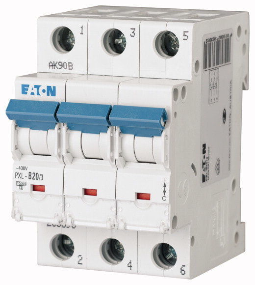 Eaton PXL-B20/3 - Miniature circuit breaker - 10000 A - IP20