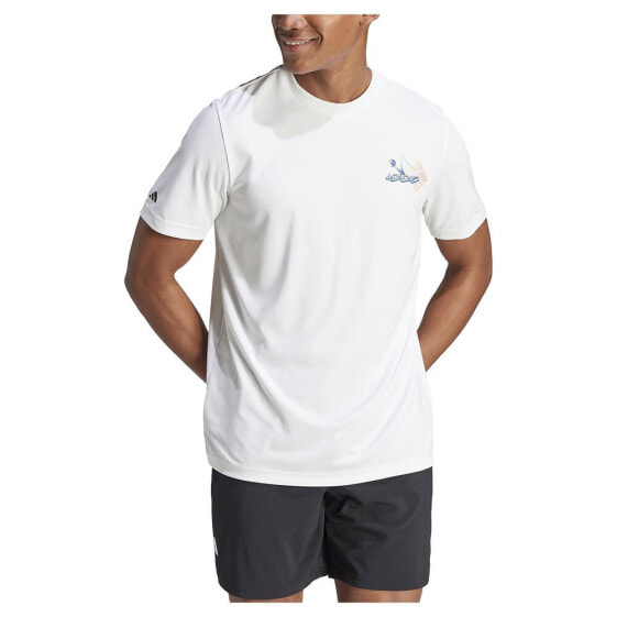 ADIDAS Court Sport Graphic short sleeve T-shirt