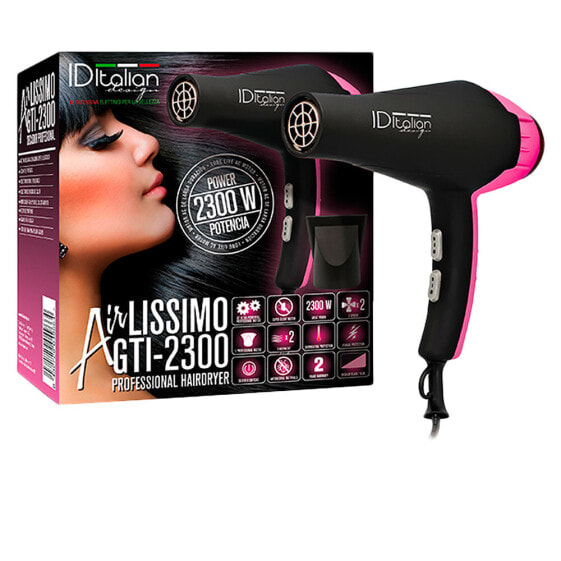 Фен для волос  Id Italian  AIRLISSIMO GTI 2300 hairdryer #rosa