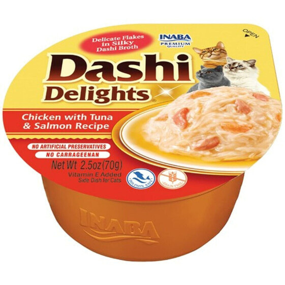 Лакомство для кошек Inaba Dashi Delights Курица 70 г