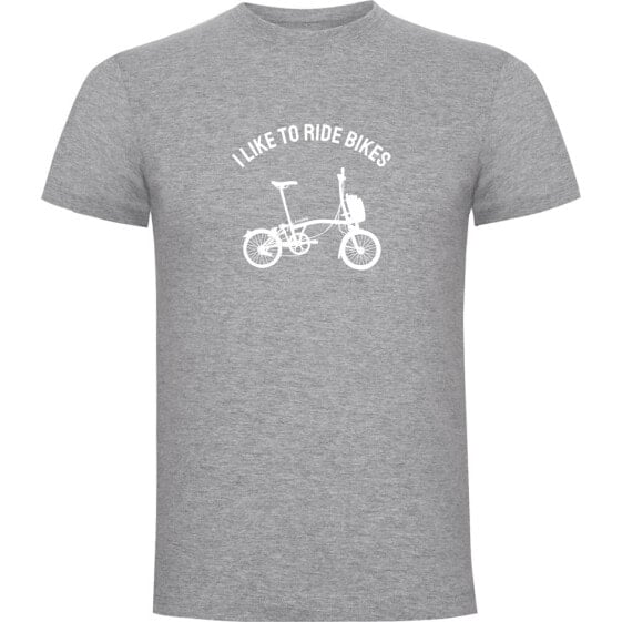 KRUSKIS I Like To Ride Bikes short sleeve T-shirt